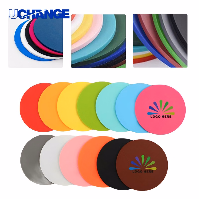 Personalized PVC Non-Slip Coaster Mat
