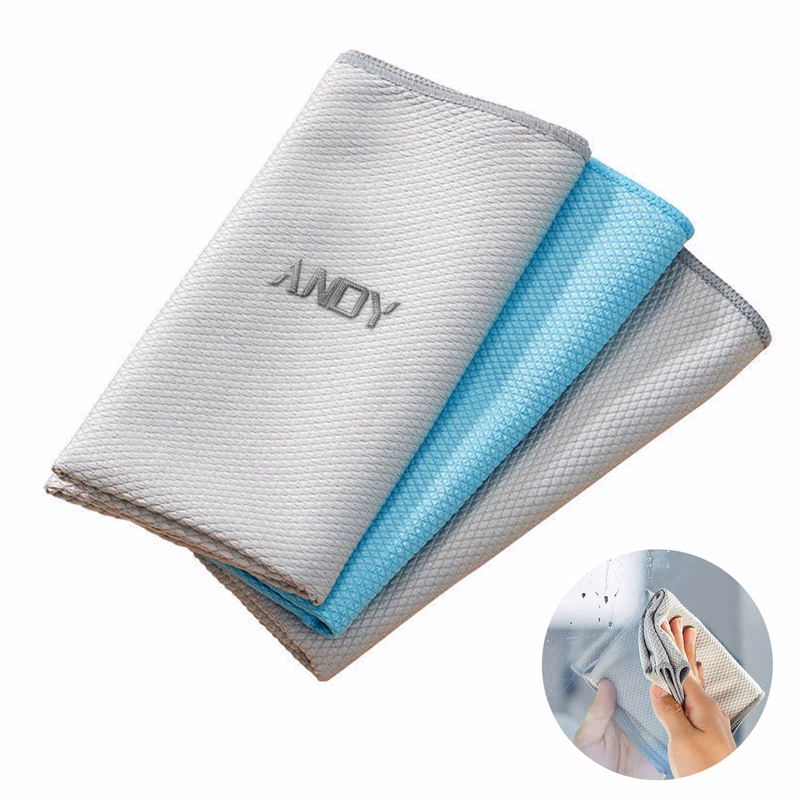 Microfiber Fish Scales Kitchen Cleaning Cloth