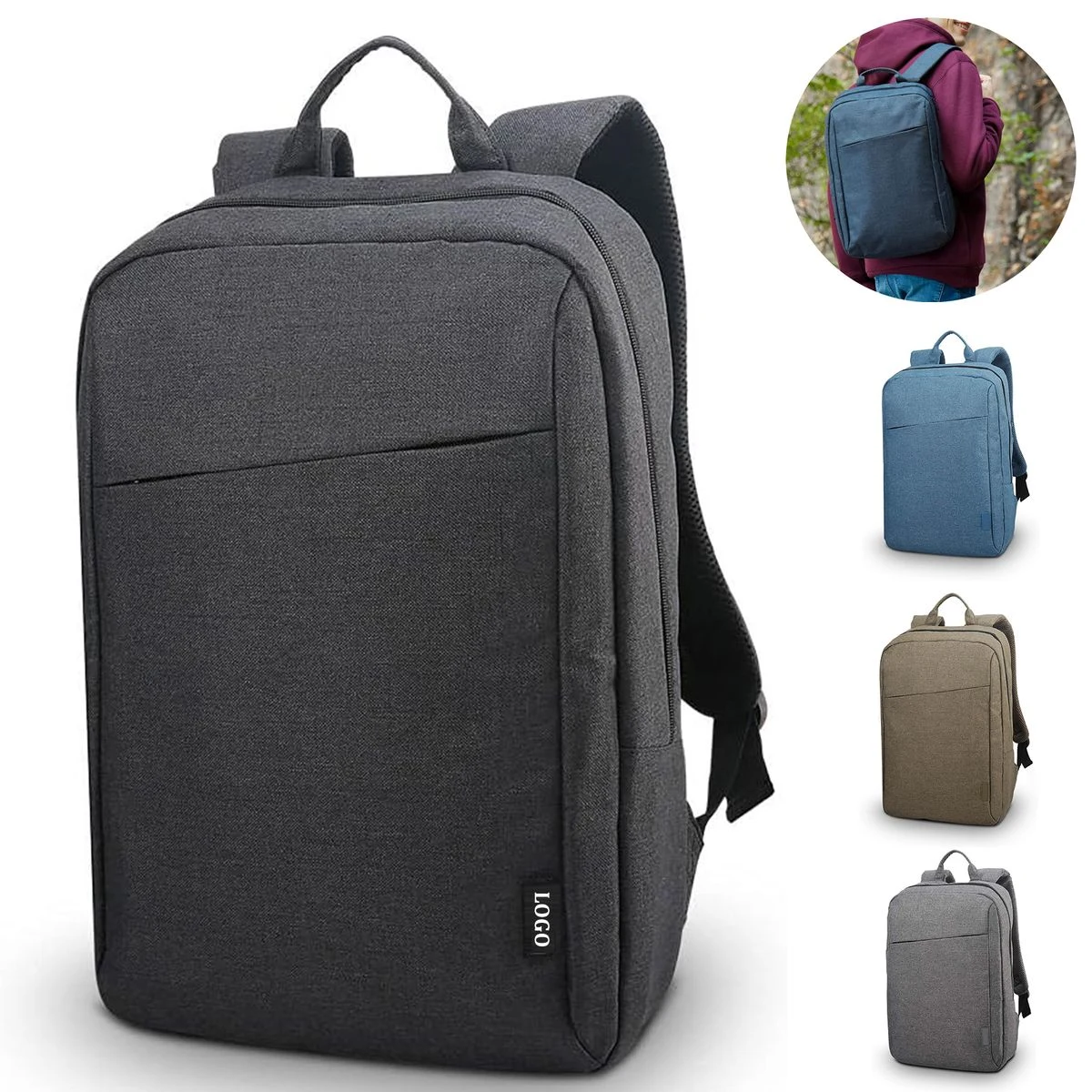 Business Casual Laptop Backpack 1