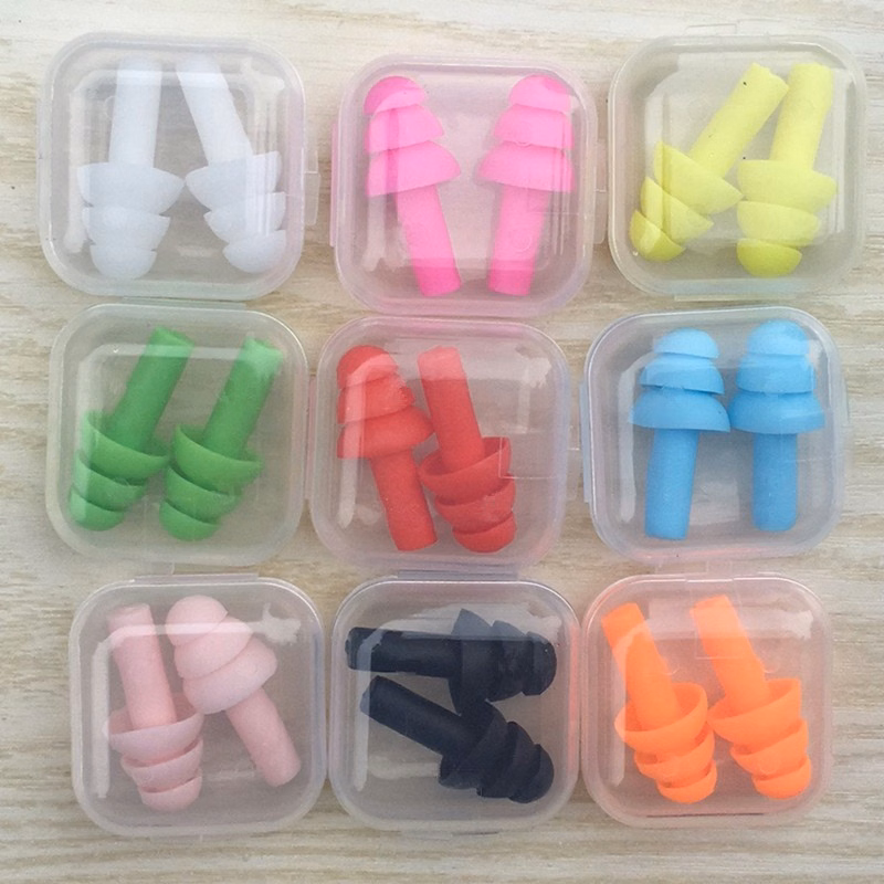 Silicone Waterproof Earplugs