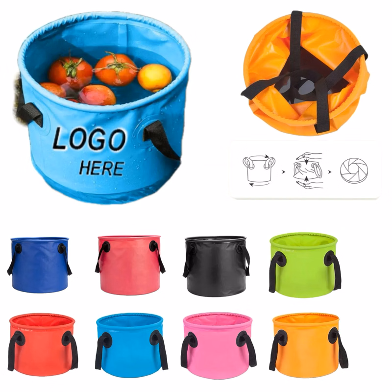 11L Collapsible Bucket Camping Water Storage Container