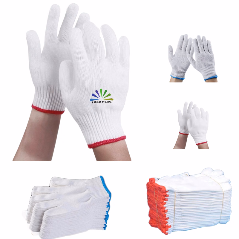 Pure Cotton Knit Work Gloves