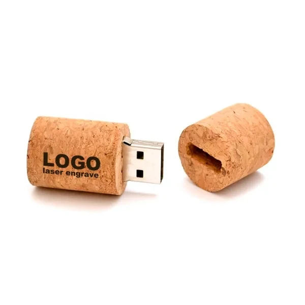 Cork Usb Flash Drive Memory Stick 1