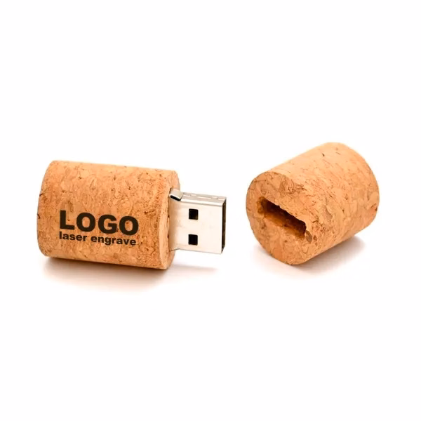 Cork Usb Flash Drive Memory Stick