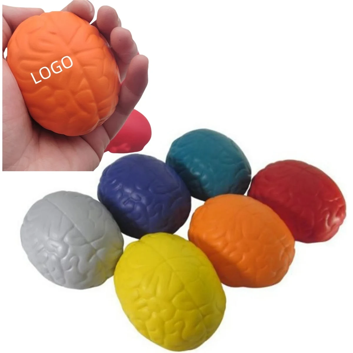 Halloween Brain Shaped Stress Ball 1