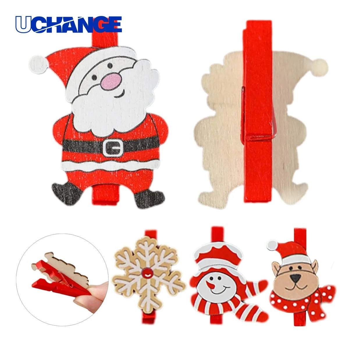 Wooden Decorative Clothespin 1