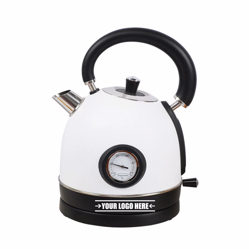 1.8L Electric Water Kettle With Temperature Gauge