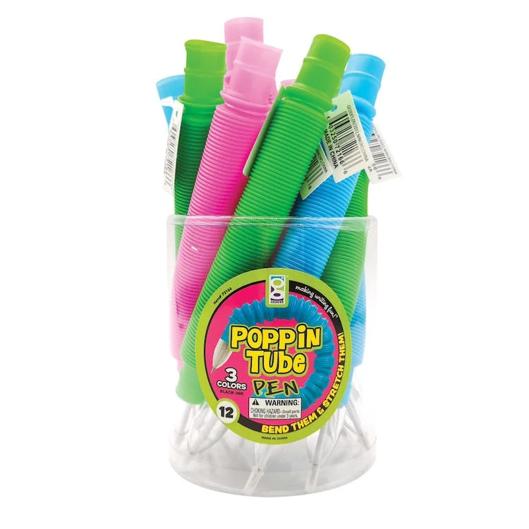Poppin Tube Pens - 3 Colors 1