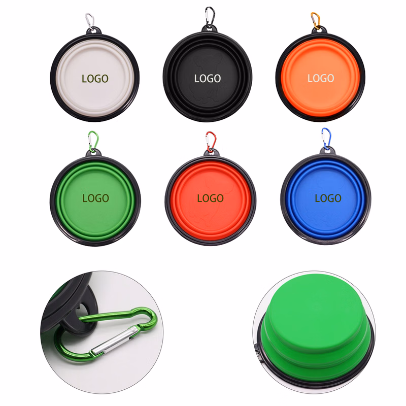 Pet Travel Foldable Bowl