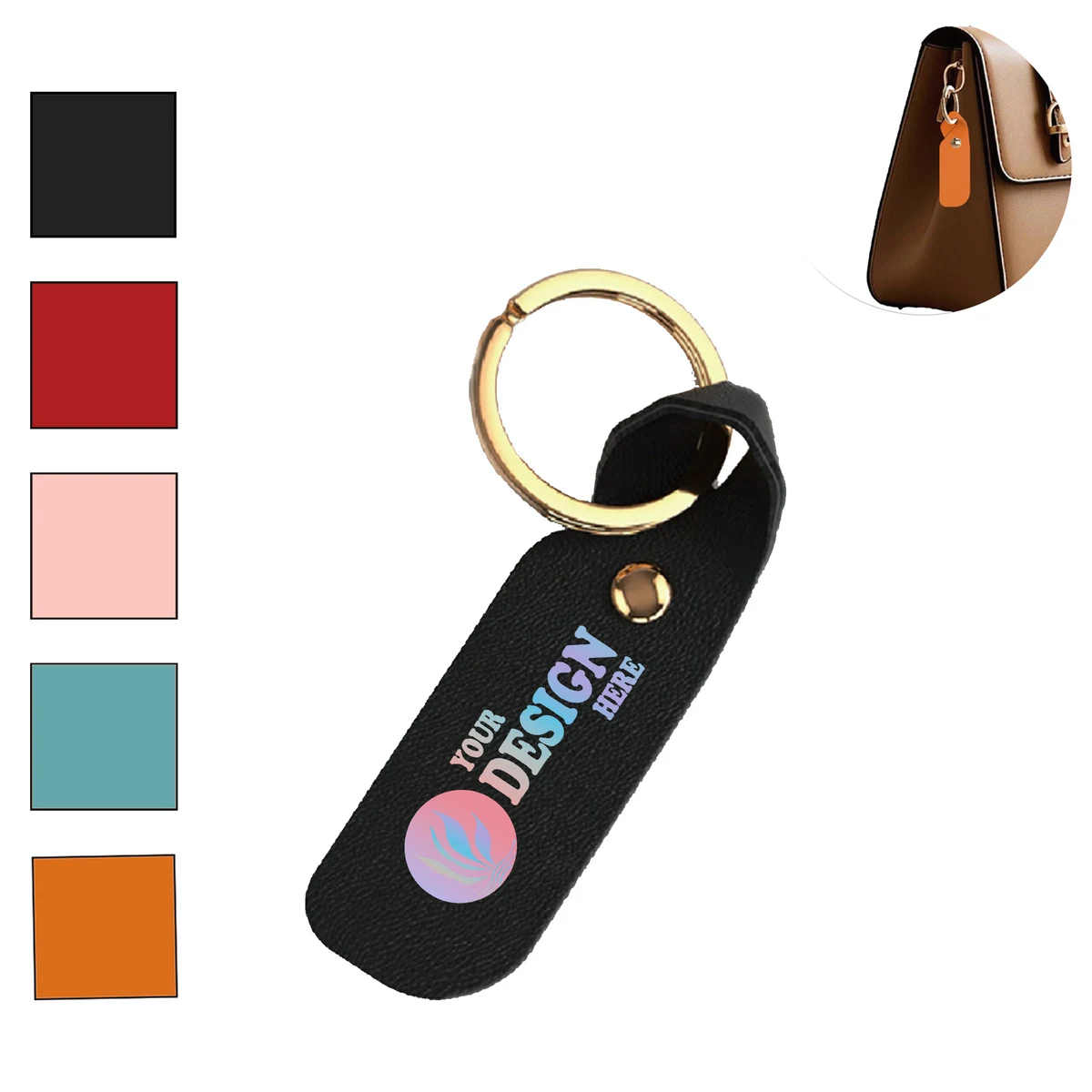 Costom PU Key Ring 1