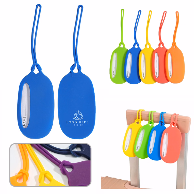 Durable Luggage ID Tags with Lanyard