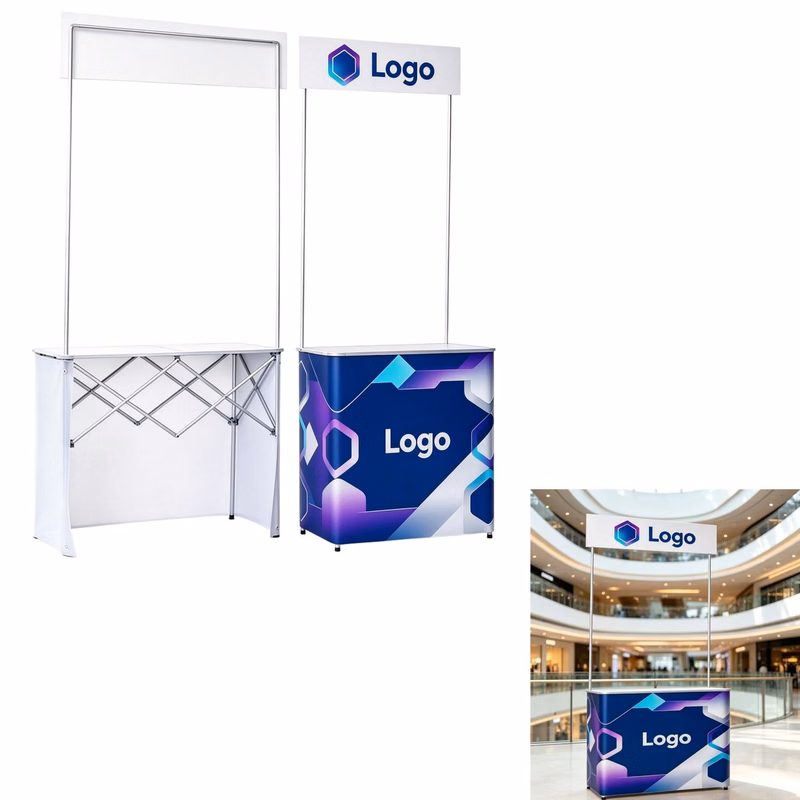 Foldable Aluminum Promotion Table