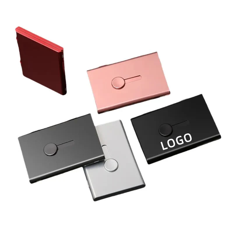 Aluminum Alloy Business Card Case 1