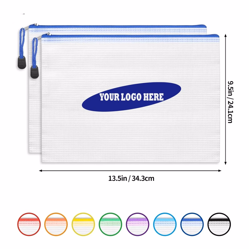Zippered PVC Pouch Bag