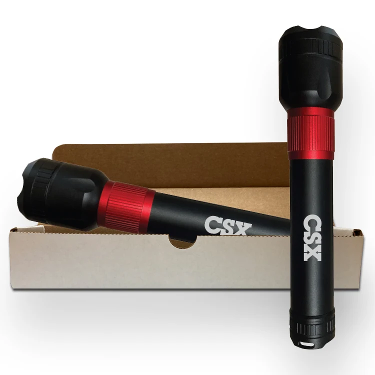 3400 LUMEN ULTRA HD USB RECHARGEABLE FLASHLIGHT WITH POWERBANK-RED 1