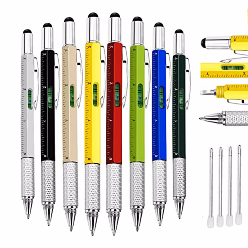 6-In-1 Metal Stylus Tool Pen