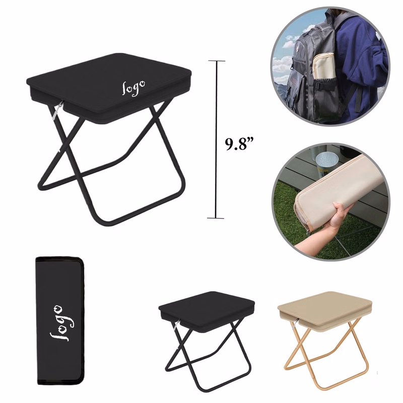 MOQ50 Compact Folding Stool For Outdoor Activities