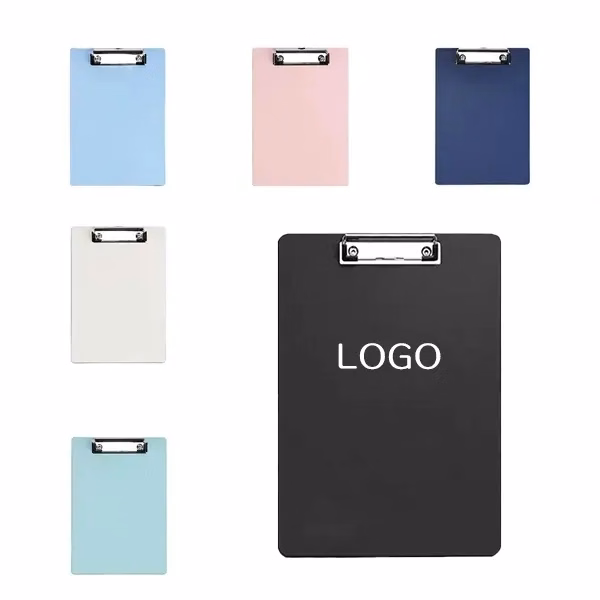 Plastic Clipboard with A5 File Storage