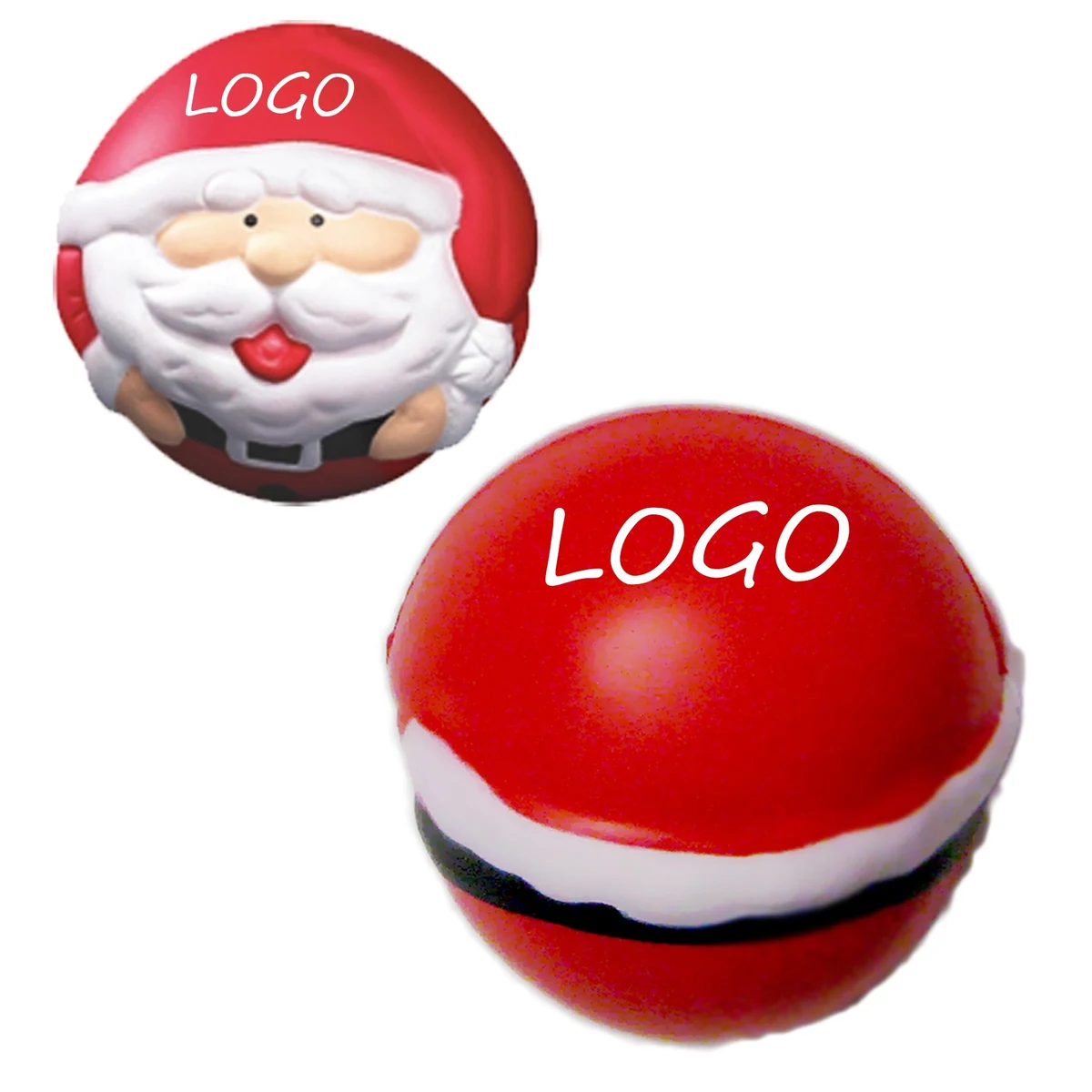 Santa Claus Squishy Stress Reliever Ball Toys for Children and Adult 1