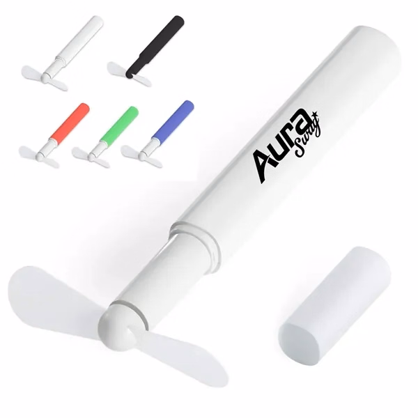 Custom Mini USB Rechargeable Handheld Fan — Eco Friendly Summer Cooling Tech