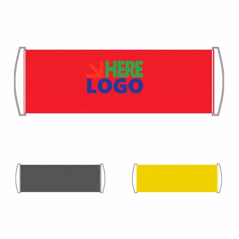Customized PET Hand Pulled Flags