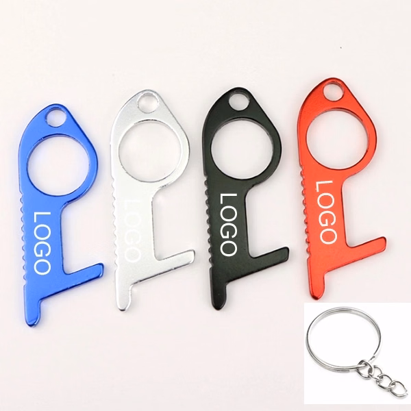 Metal Non Touch Keychain