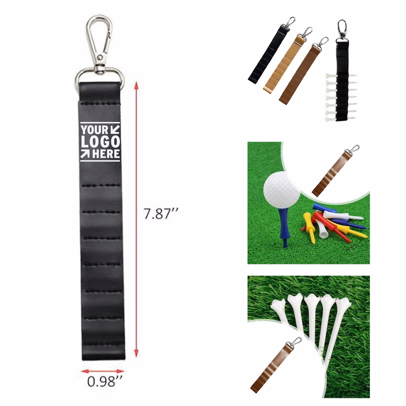 PU Leather Golf Tee Holder