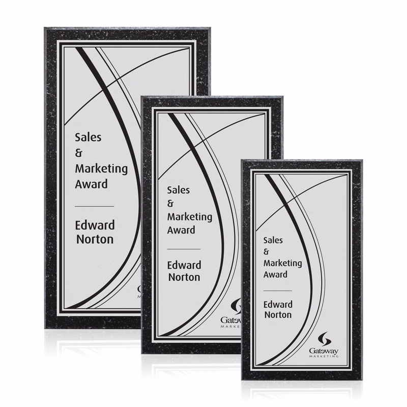 Baltimore/Everett Plaque - Silver/Tall