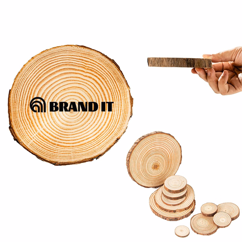 Eco Friendly Natural Wood Coasters
