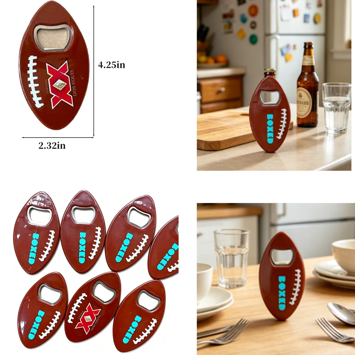 Football Magnetic Bottle Opener 1