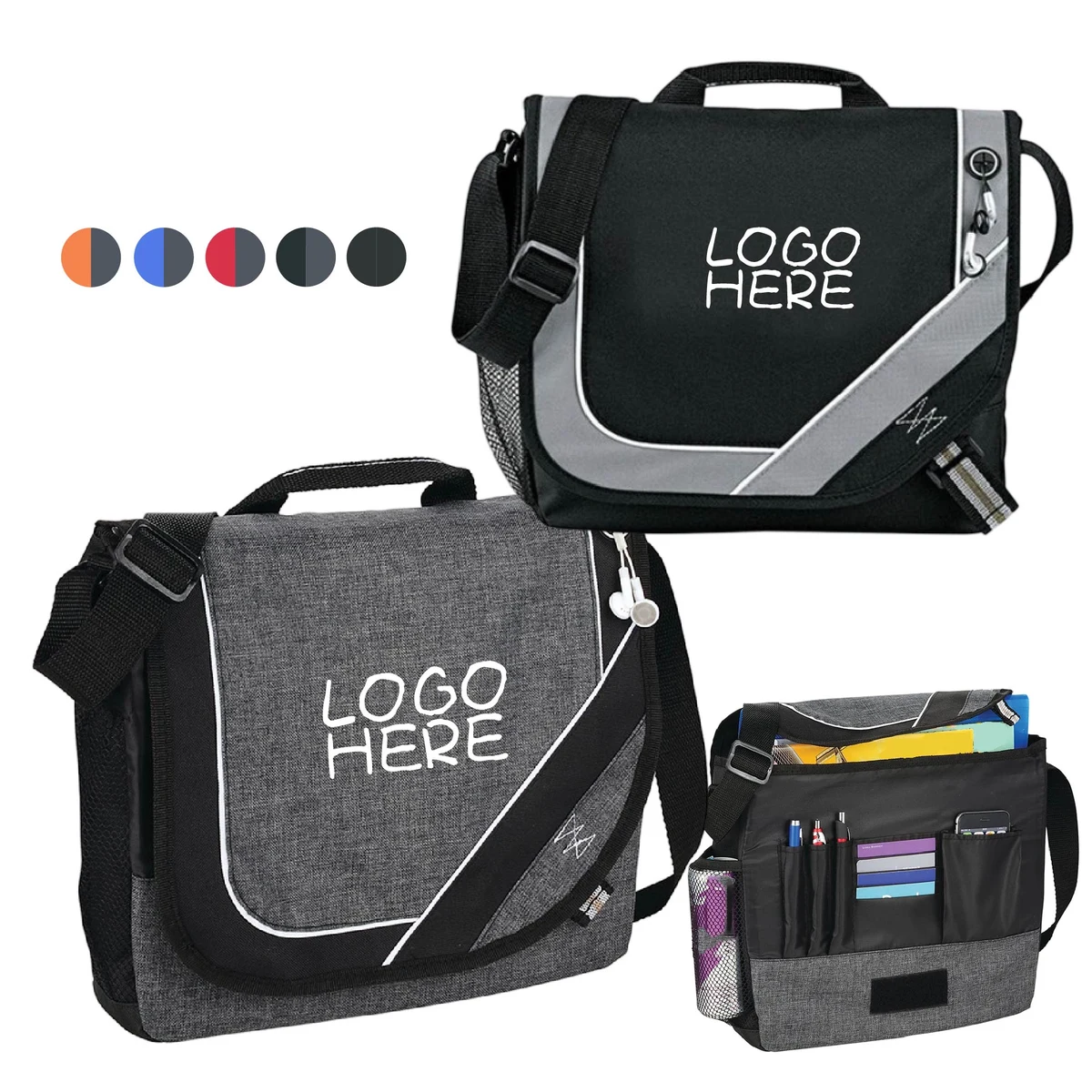 Deluxe Executive Messenger Bag 1