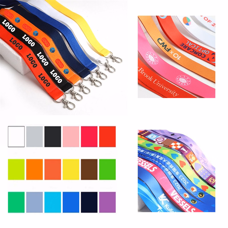 Comfortable Full Color Polyester Neck Lanyard
