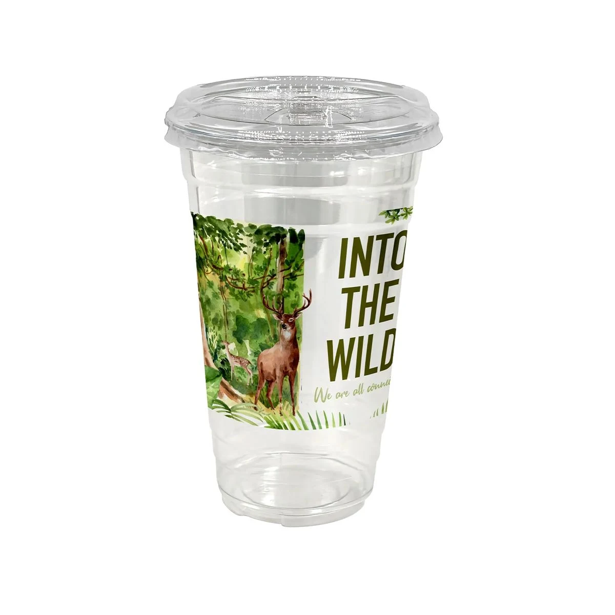 24 oz. Full Color Plastic Cup with Sip Top 1