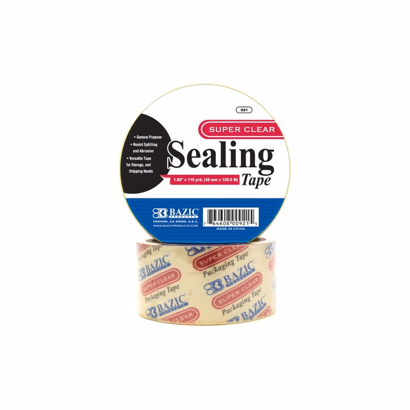 Clear Packing Tape - 1.88" x 109.3 Yards