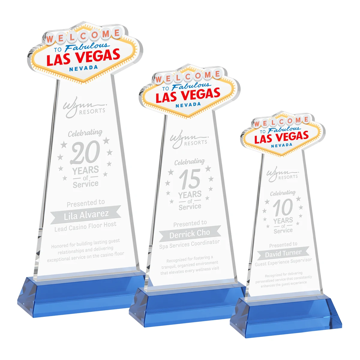 Las Vegas Award on Hartford Base - Sky Blue 1