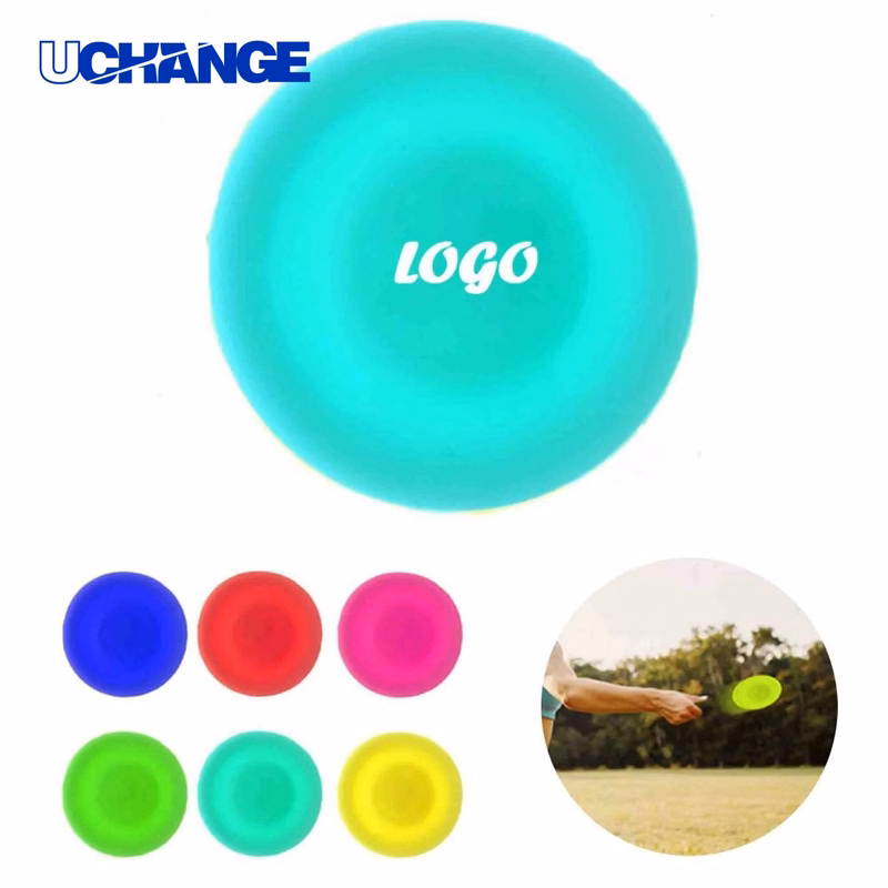 Zip Chip Mini Silicone Flying Disk Toy