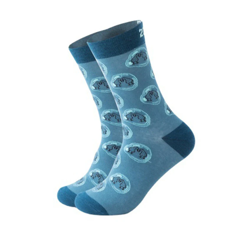 Custom Knit Jacquard Socks 1