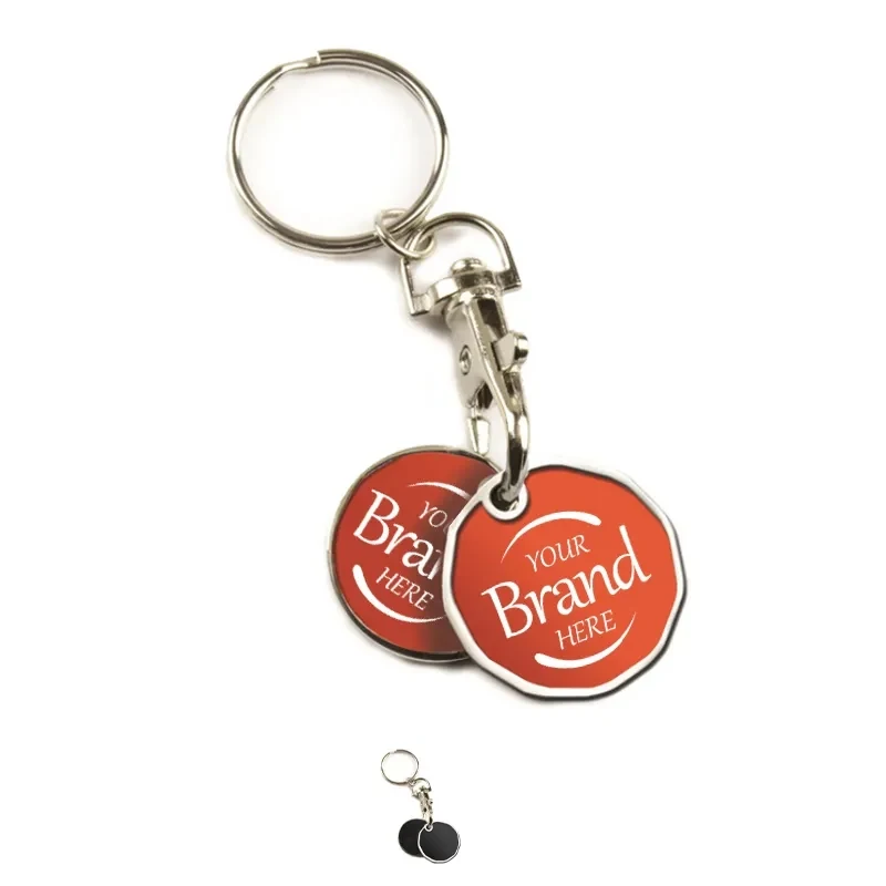 Shopping Cart Token Key Chain 1