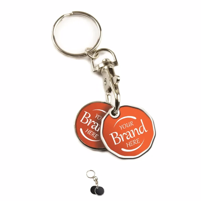 Shopping Cart Token Key Chain