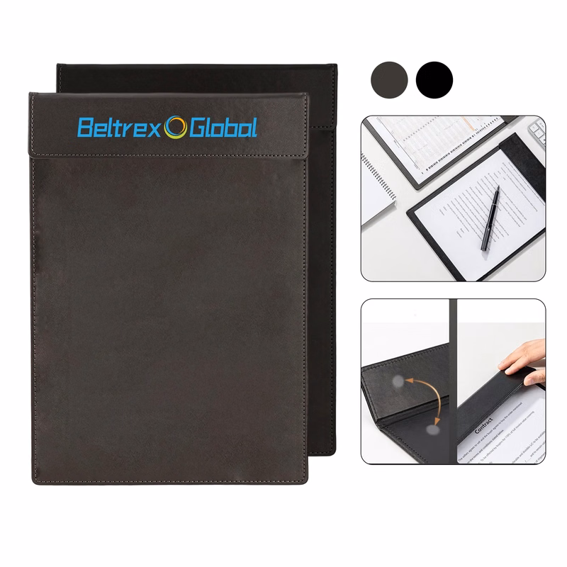 Stylish PU Leather A4 Clipboard with Magnetic Closure