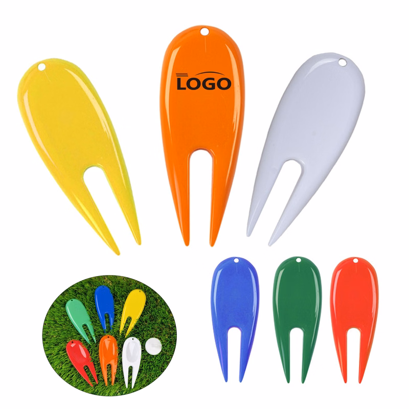 Golf Plastic Green Fork