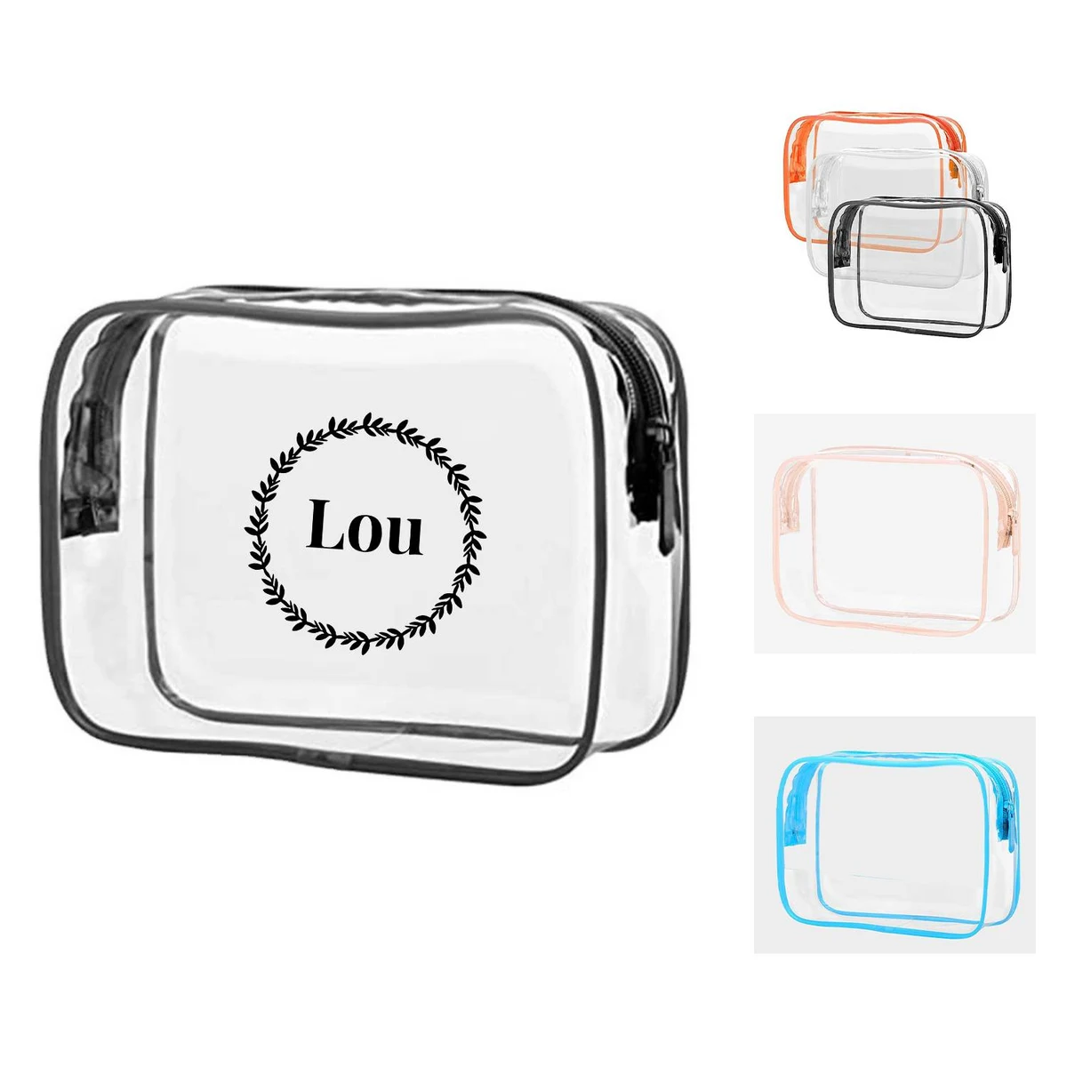 Travel Clear Cosmetic Bag 1