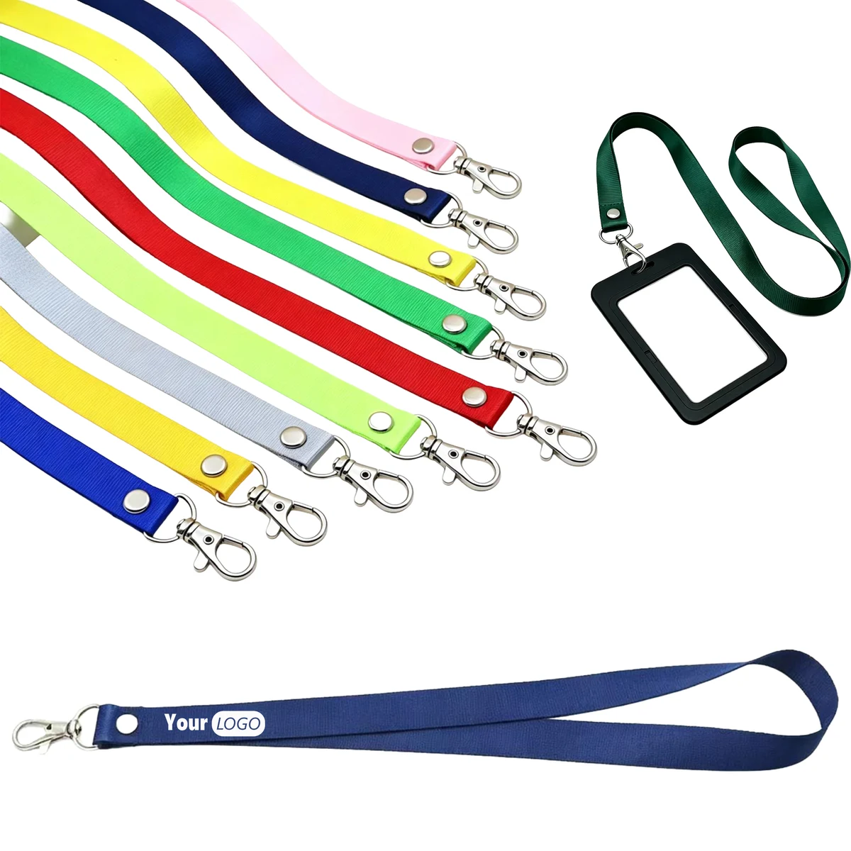 Polyester Iron Hardware Multi Purpose Lanyard 1