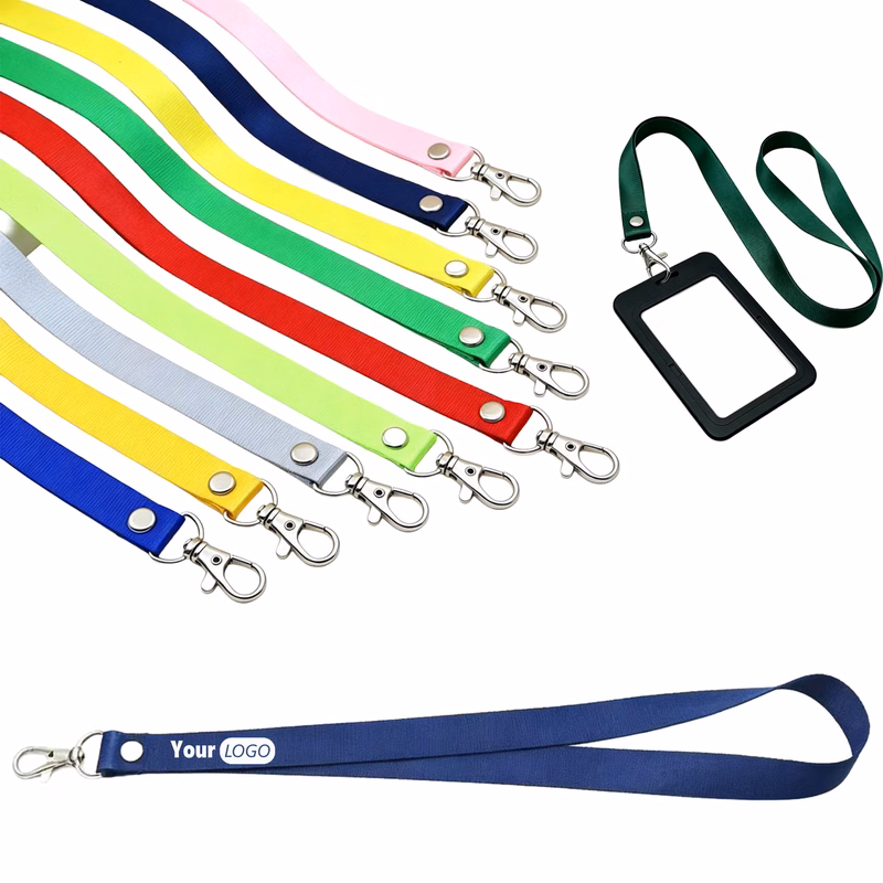 Polyester Iron Hardware Multi Purpose Lanyard