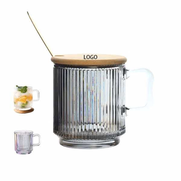 Custom 11.5 oz Clear Glass Coffee Mug Dishwasher Safe — Premium Tea Cup