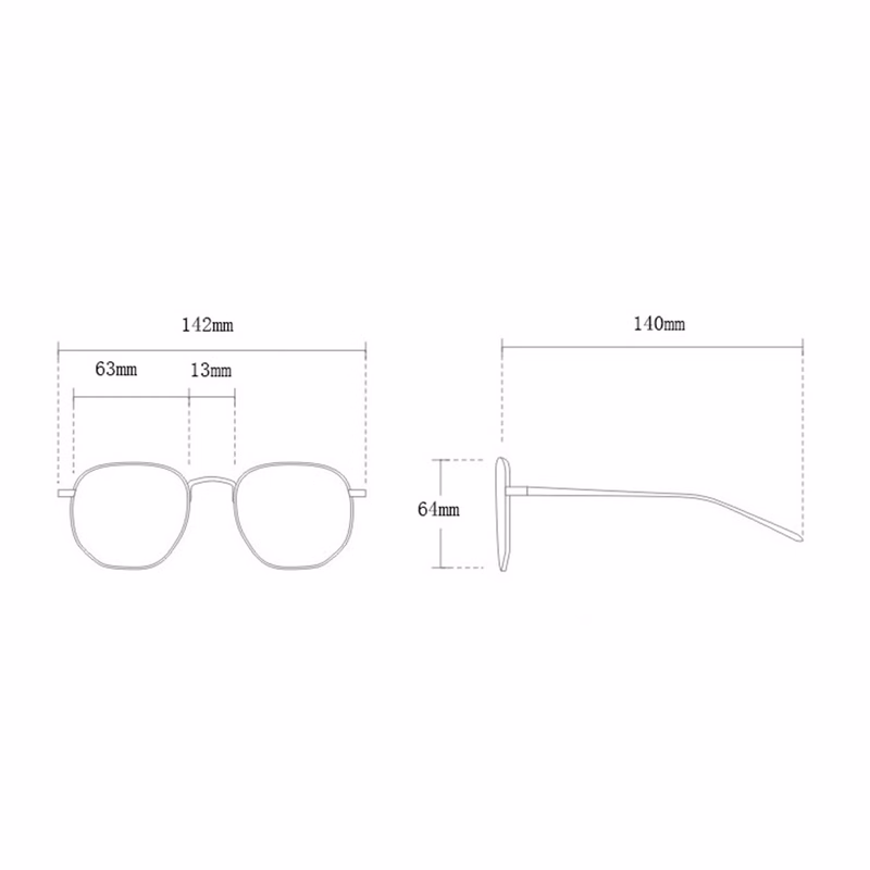 Big frame round retro sunglasses