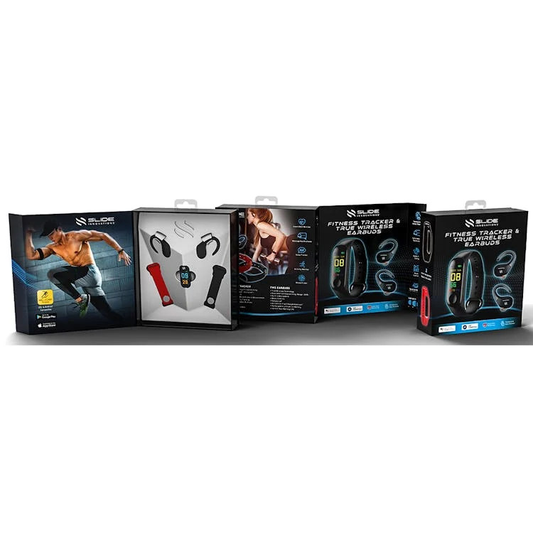 Fitness Tracker and Wireless Earbuds Sport Pack 1