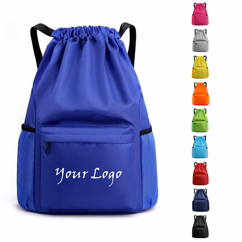 Solid Color Sports Backpack