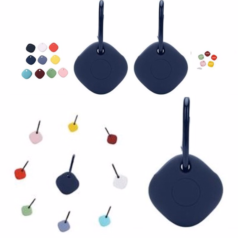 Silicone Cover for Galaxy Smart Tag with Carabiner