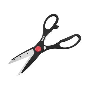 Multifunctional Kitchen Scissors With Black Handle 1